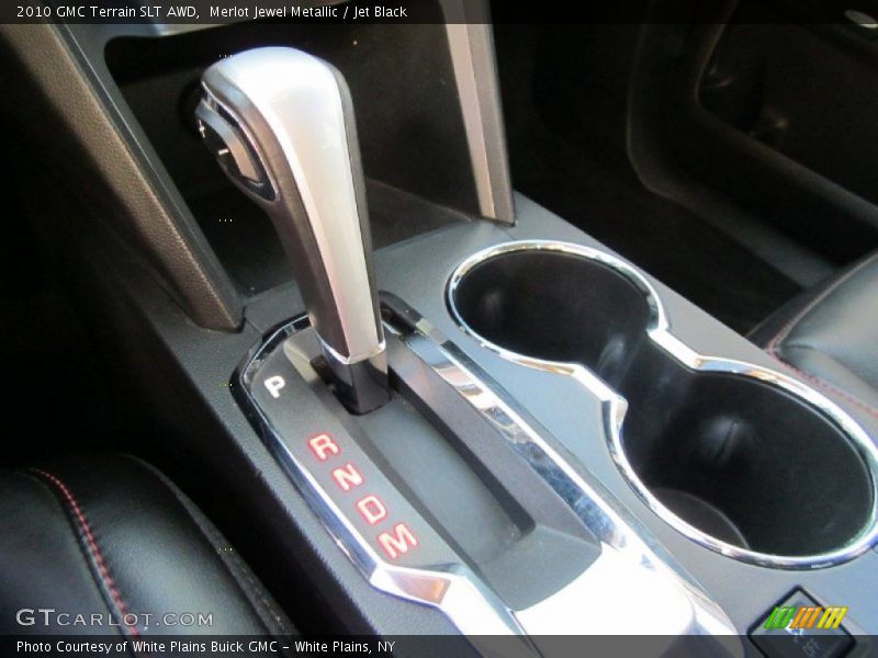 Merlot Jewel Metallic / Jet Black 2010 GMC Terrain SLT AWD