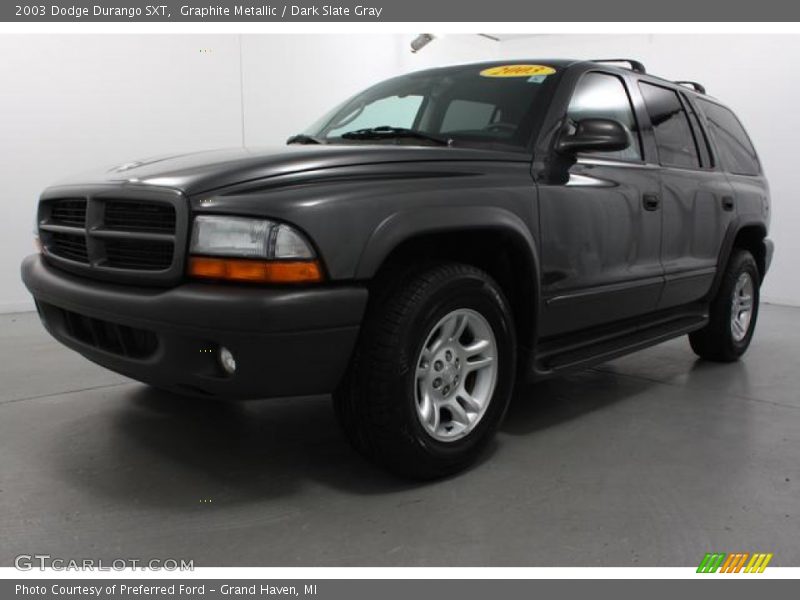 Graphite Metallic / Dark Slate Gray 2003 Dodge Durango SXT