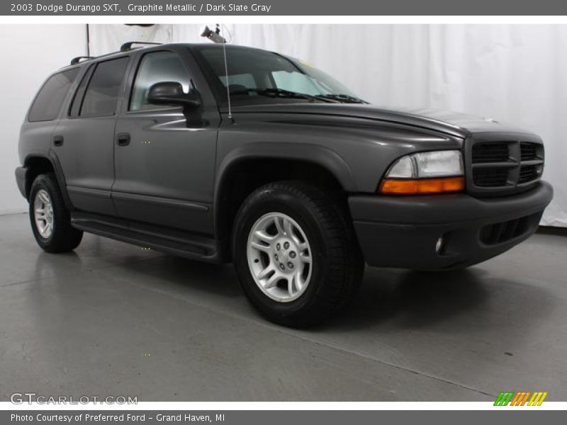 Graphite Metallic / Dark Slate Gray 2003 Dodge Durango SXT