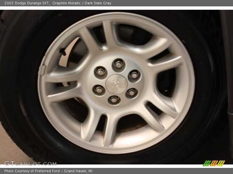 Graphite Metallic / Dark Slate Gray 2003 Dodge Durango SXT