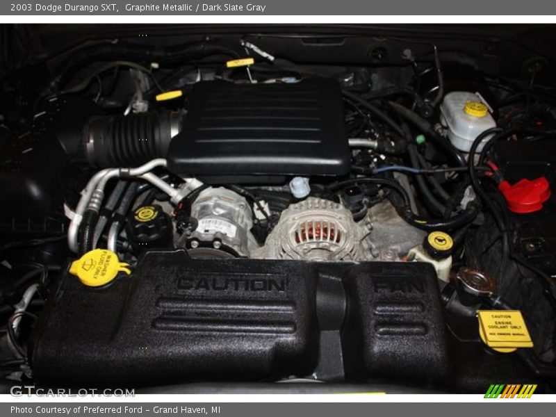 Graphite Metallic / Dark Slate Gray 2003 Dodge Durango SXT