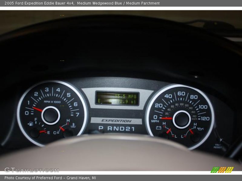 Medium Wedgewood Blue / Medium Parchment 2005 Ford Expedition Eddie Bauer 4x4