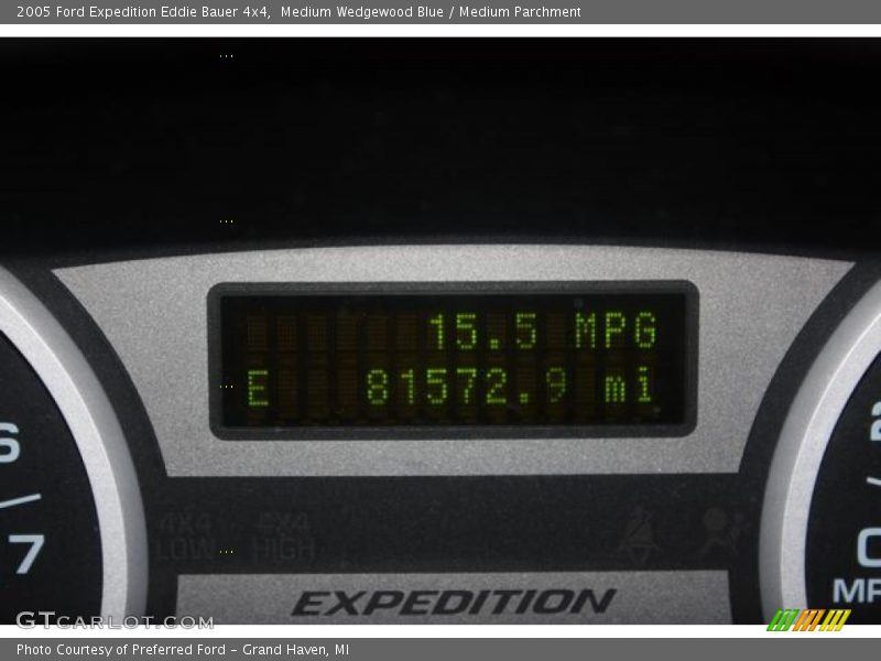 Medium Wedgewood Blue / Medium Parchment 2005 Ford Expedition Eddie Bauer 4x4