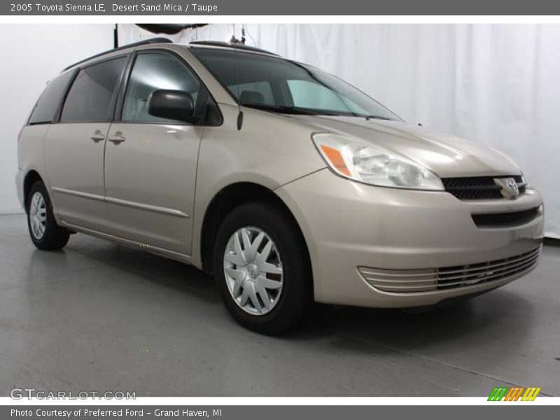 Desert Sand Mica / Taupe 2005 Toyota Sienna LE