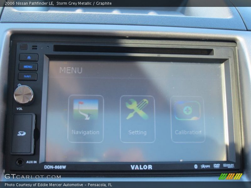 Storm Grey Metallic / Graphite 2006 Nissan Pathfinder LE