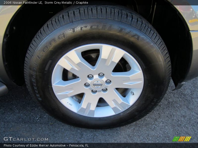 Storm Grey Metallic / Graphite 2006 Nissan Pathfinder LE