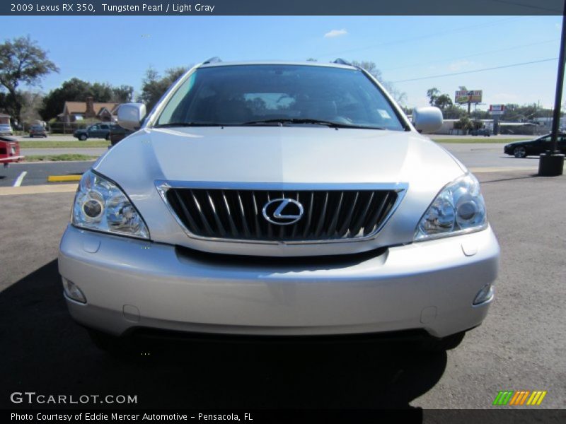 Tungsten Pearl / Light Gray 2009 Lexus RX 350