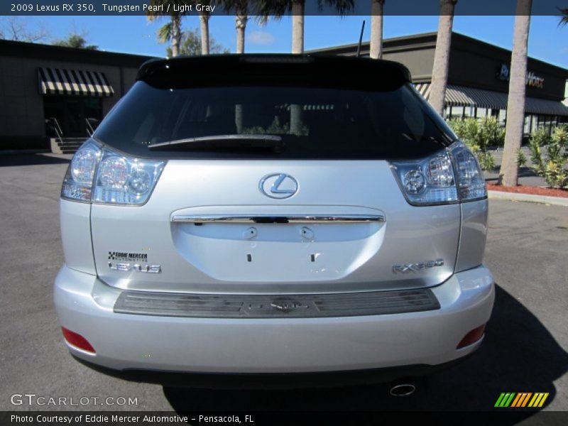 Tungsten Pearl / Light Gray 2009 Lexus RX 350