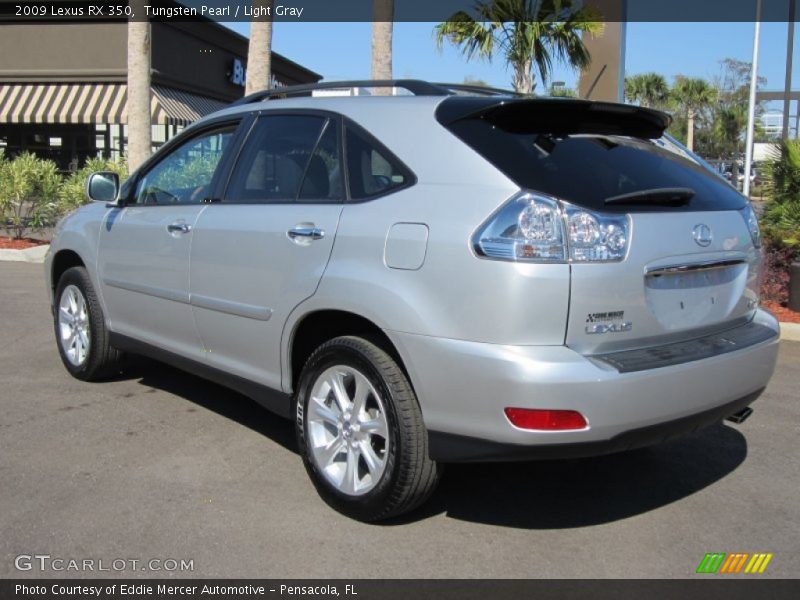 Tungsten Pearl / Light Gray 2009 Lexus RX 350