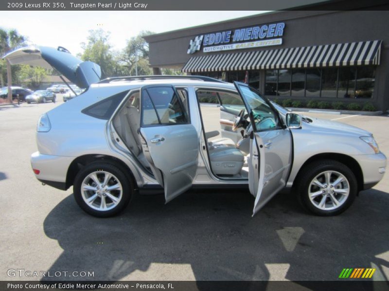 Tungsten Pearl / Light Gray 2009 Lexus RX 350