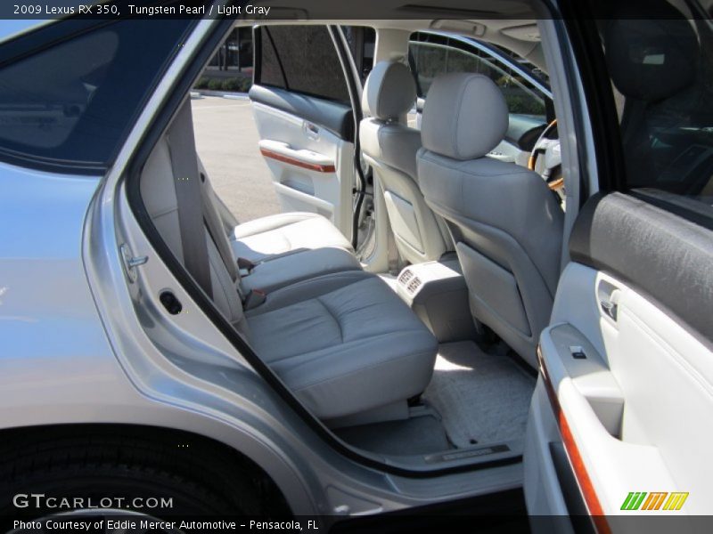 Tungsten Pearl / Light Gray 2009 Lexus RX 350