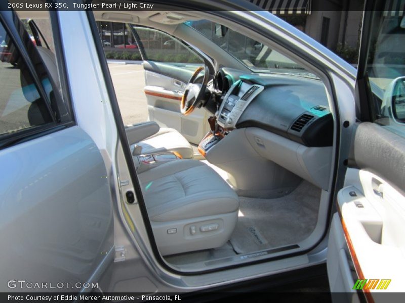 Tungsten Pearl / Light Gray 2009 Lexus RX 350