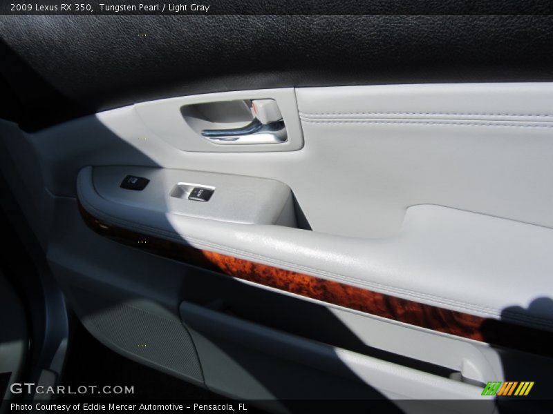 Tungsten Pearl / Light Gray 2009 Lexus RX 350