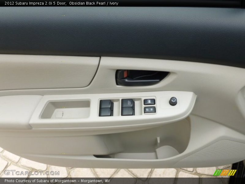 Controls of 2012 Impreza 2.0i 5 Door