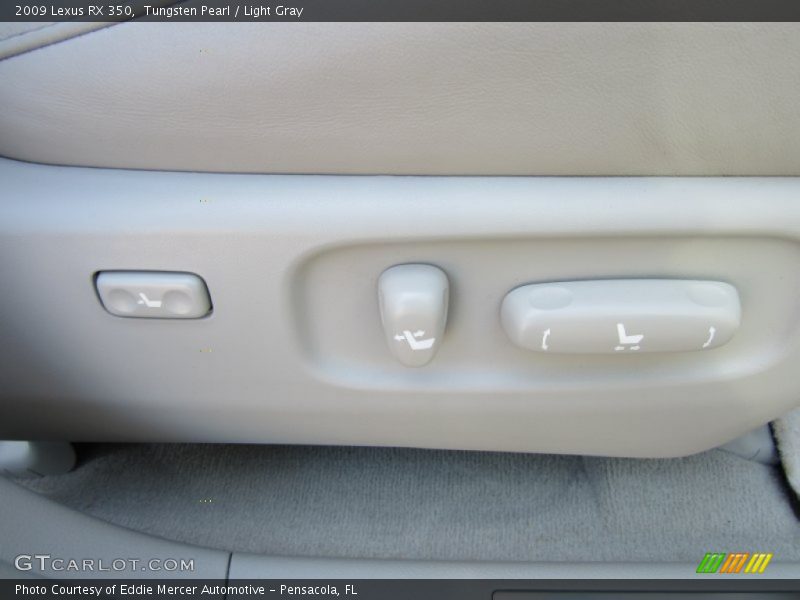 Tungsten Pearl / Light Gray 2009 Lexus RX 350