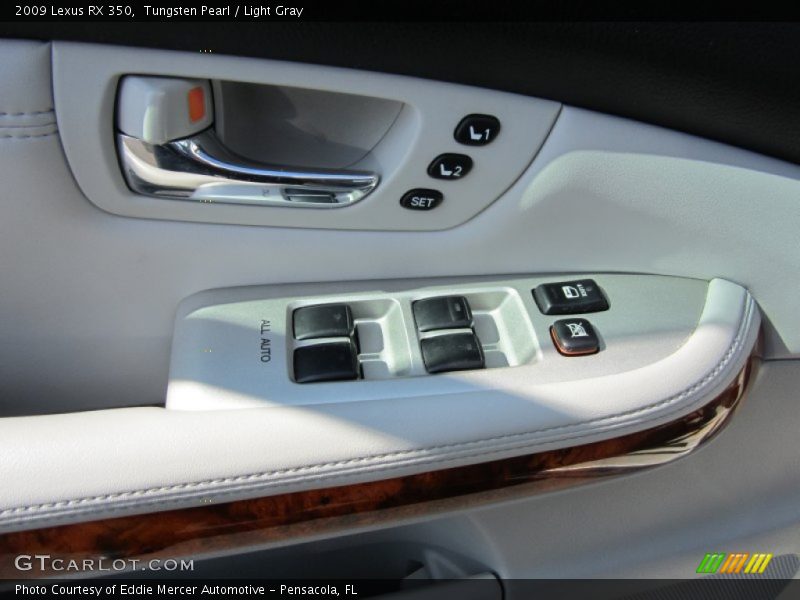 Tungsten Pearl / Light Gray 2009 Lexus RX 350