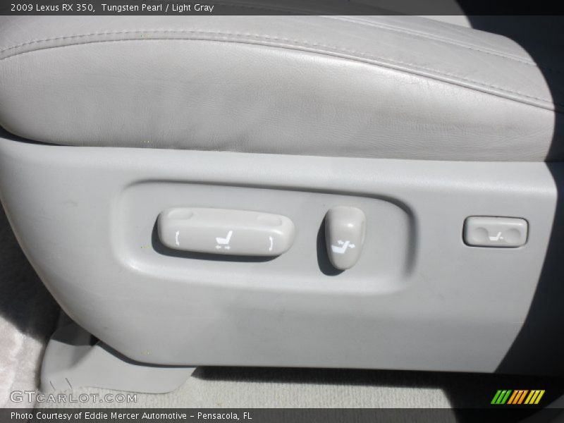 Tungsten Pearl / Light Gray 2009 Lexus RX 350