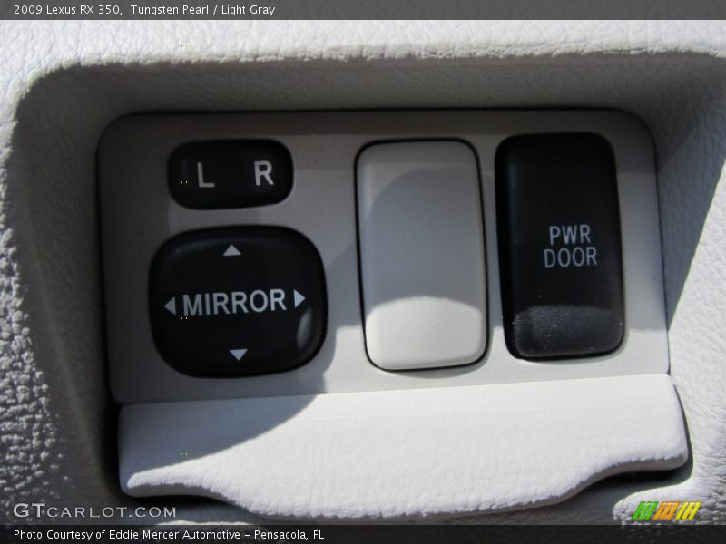 Tungsten Pearl / Light Gray 2009 Lexus RX 350