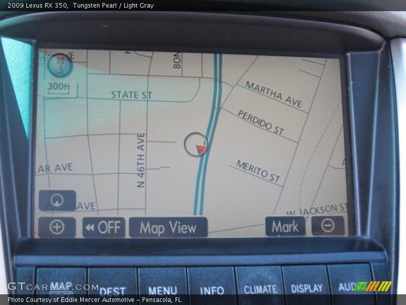 Tungsten Pearl / Light Gray 2009 Lexus RX 350