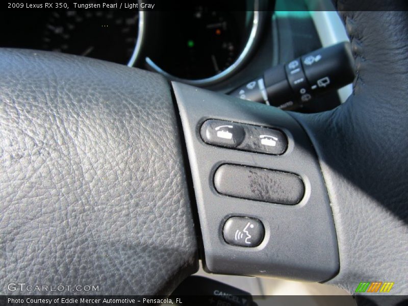 Tungsten Pearl / Light Gray 2009 Lexus RX 350