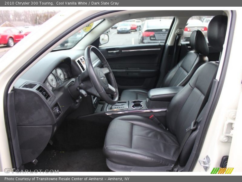 Cool Vanilla White / Dark Slate Gray 2010 Chrysler 300 Touring