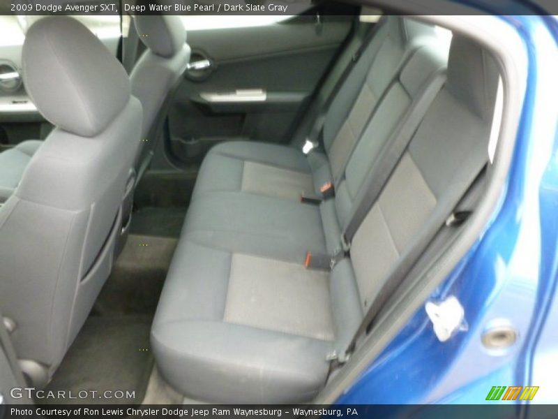 Deep Water Blue Pearl / Dark Slate Gray 2009 Dodge Avenger SXT