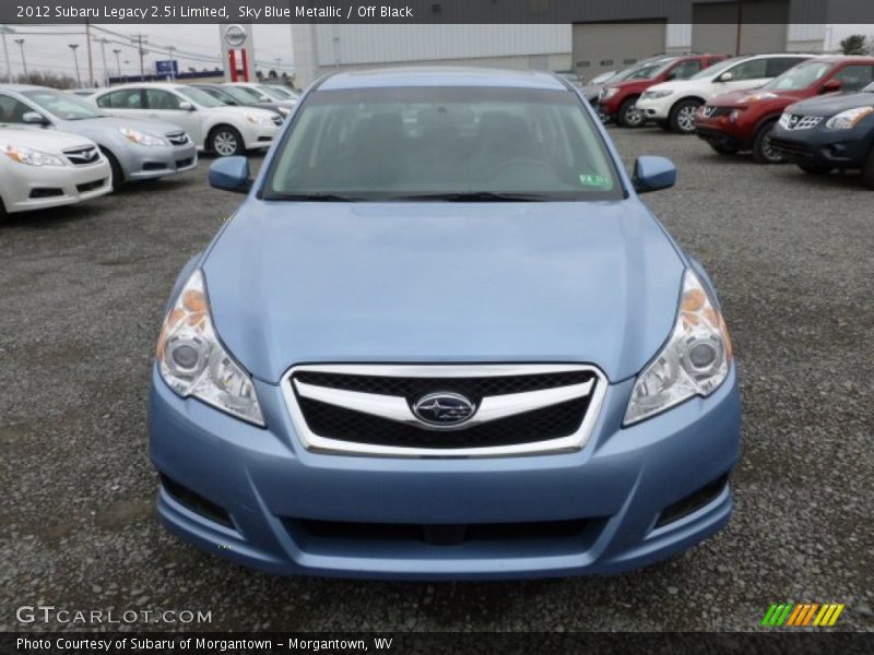 Sky Blue Metallic / Off Black 2012 Subaru Legacy 2.5i Limited