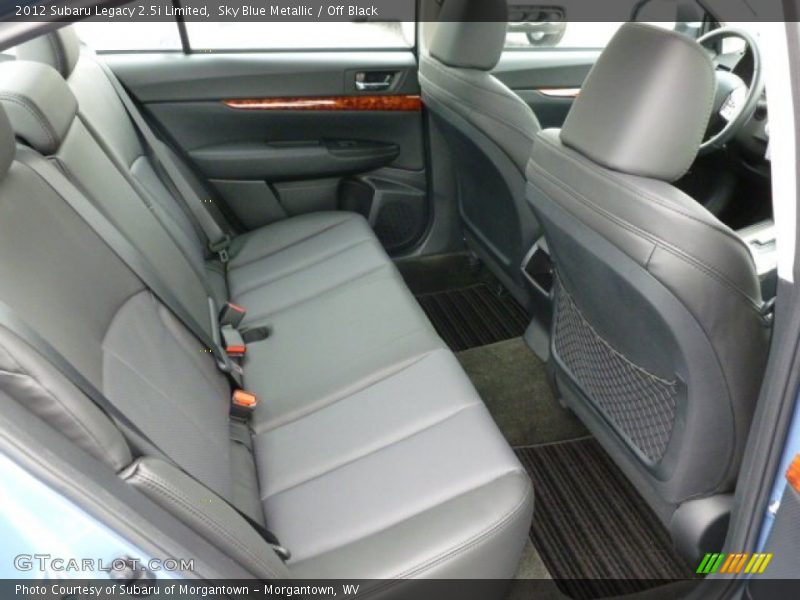 Sky Blue Metallic / Off Black 2012 Subaru Legacy 2.5i Limited