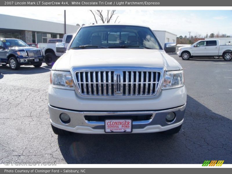 White Chocolate Tri Coat / Light Parchment/Espresso 2007 Lincoln Mark LT SuperCrew 4x4