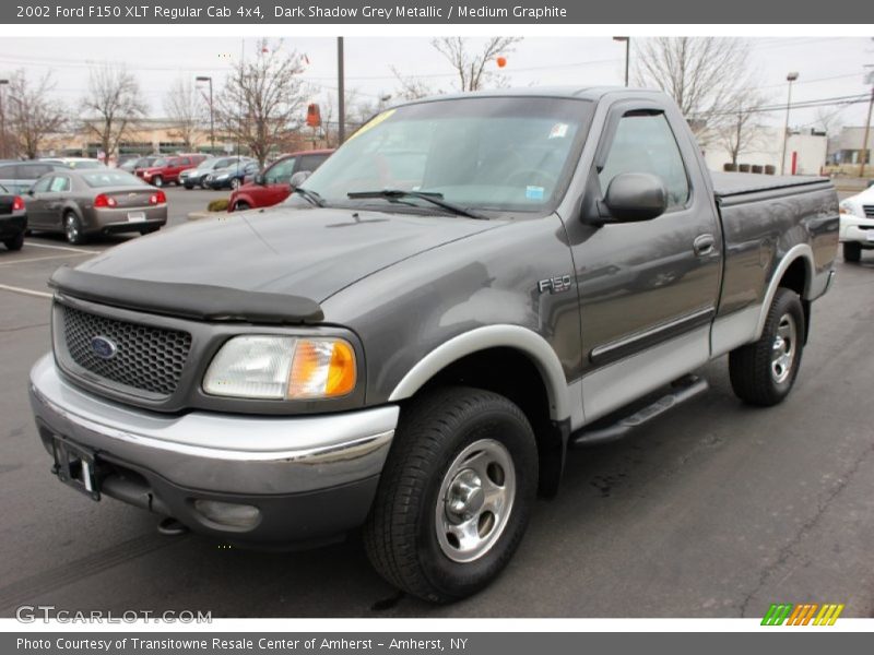 Front 3/4 View of 2002 F150 XLT Regular Cab 4x4