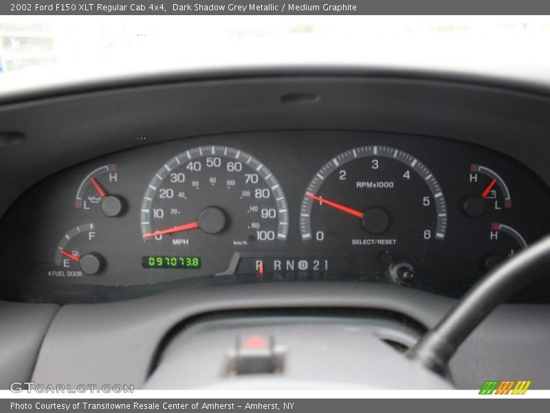  2002 F150 XLT Regular Cab 4x4 XLT Regular Cab 4x4 Gauges
