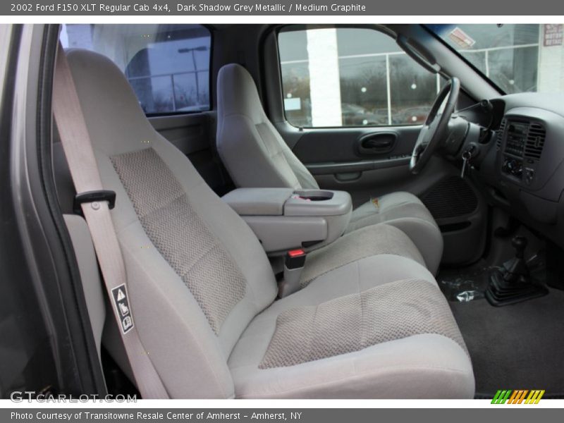  2002 F150 XLT Regular Cab 4x4 Medium Graphite Interior