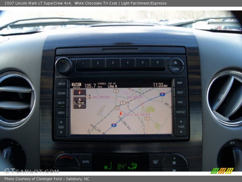 Navigation of 2007 Mark LT SuperCrew 4x4