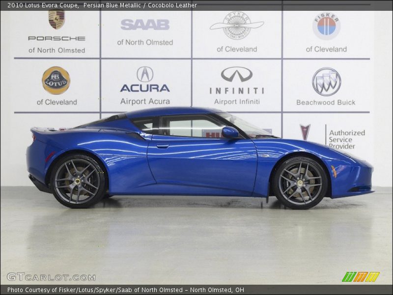  2010 Evora Coupe Persian Blue Metallic