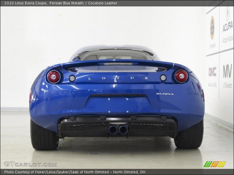  2010 Evora Coupe Persian Blue Metallic