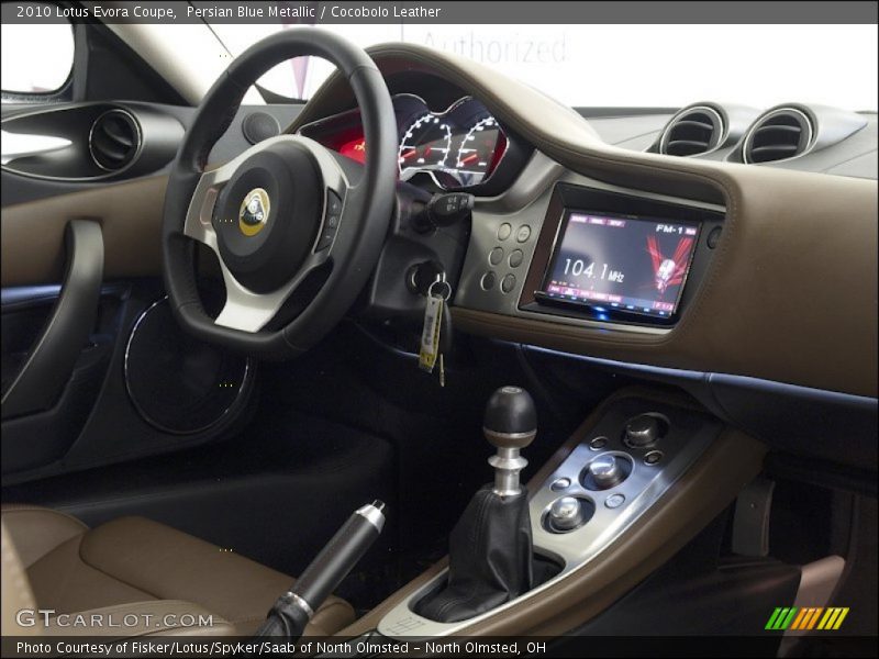 Dashboard of 2010 Evora Coupe