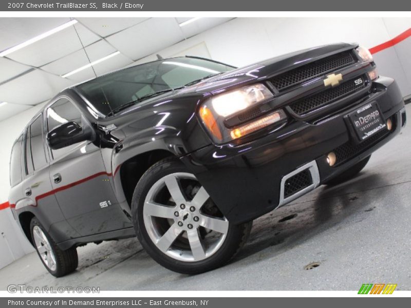 Black / Ebony 2007 Chevrolet TrailBlazer SS