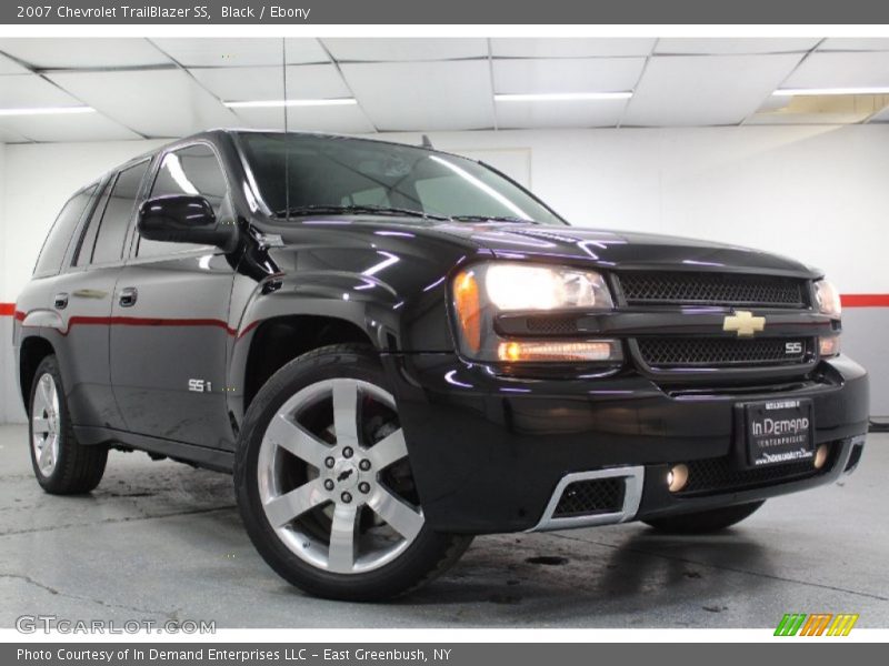 Black / Ebony 2007 Chevrolet TrailBlazer SS