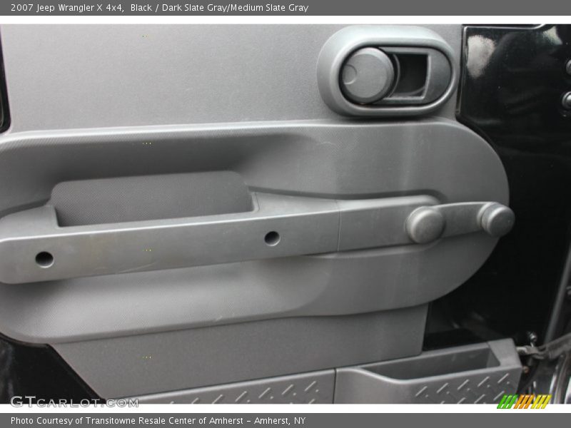 Black / Dark Slate Gray/Medium Slate Gray 2007 Jeep Wrangler X 4x4