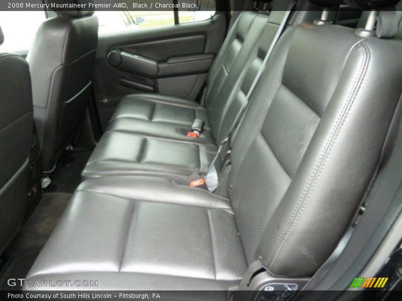 Black / Charcoal Black 2008 Mercury Mountaineer Premier AWD