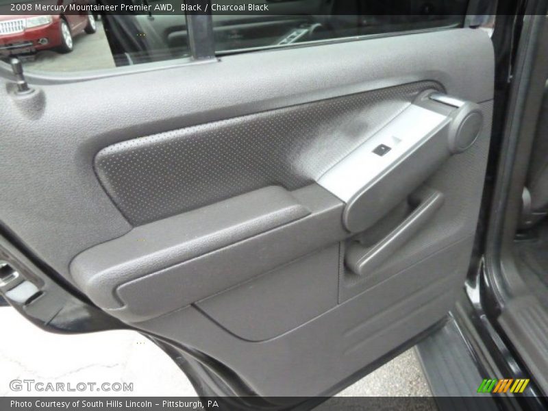 Black / Charcoal Black 2008 Mercury Mountaineer Premier AWD