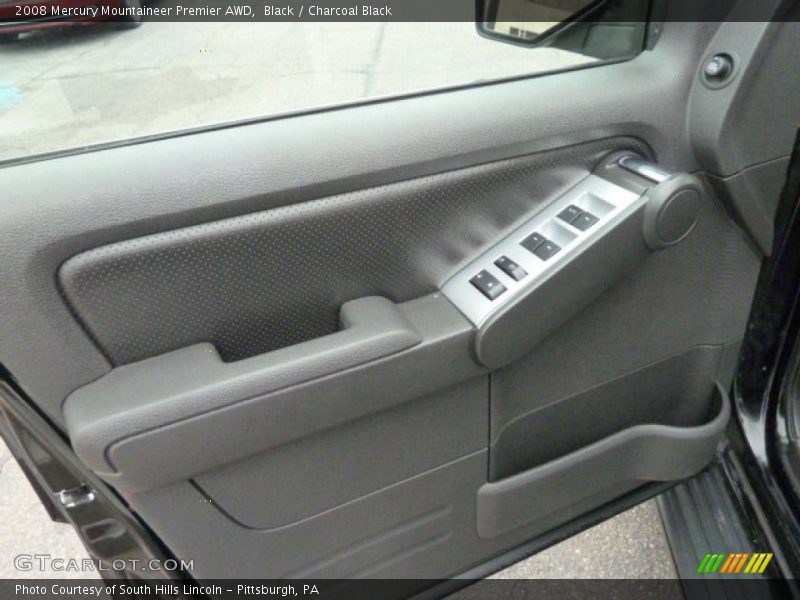 Black / Charcoal Black 2008 Mercury Mountaineer Premier AWD