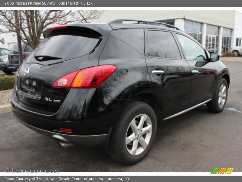 Super Black / Black 2009 Nissan Murano SL AWD