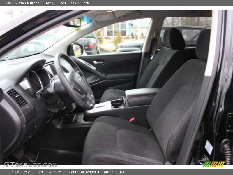 Super Black / Black 2009 Nissan Murano SL AWD
