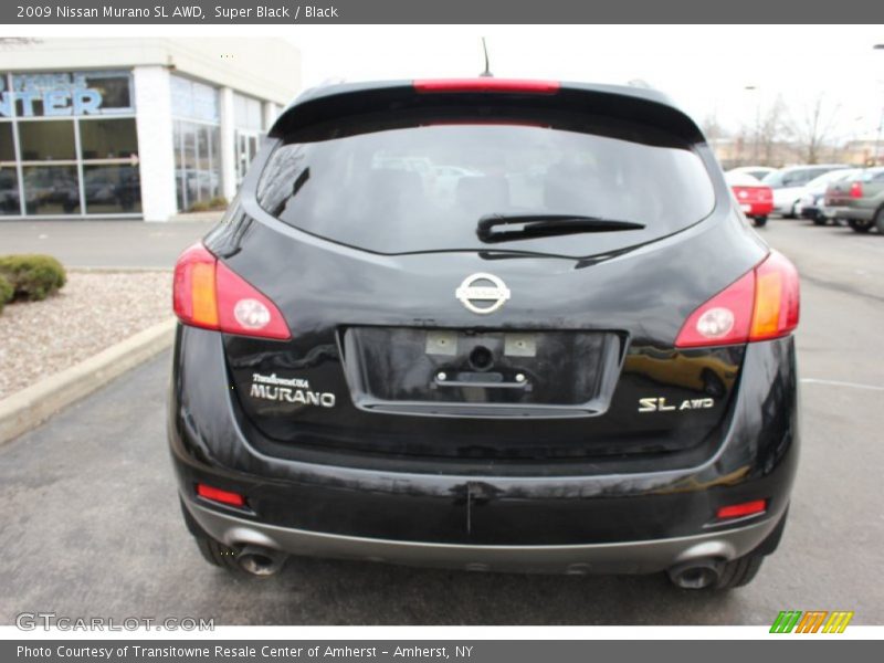 Super Black / Black 2009 Nissan Murano SL AWD