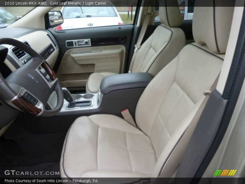 Gold Leaf Metallic / Light Camel 2010 Lincoln MKX AWD