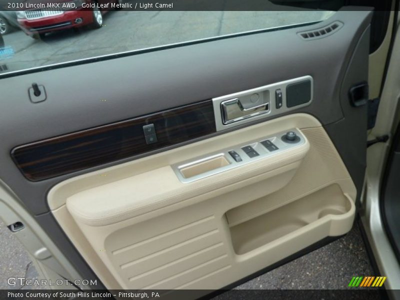 Gold Leaf Metallic / Light Camel 2010 Lincoln MKX AWD