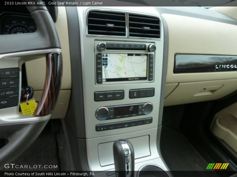 Gold Leaf Metallic / Light Camel 2010 Lincoln MKX AWD