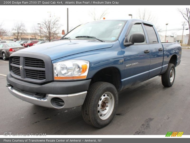 Atlantic Blue Pearl / Medium Slate Gray 2006 Dodge Ram 2500 ST Quad Cab 4x4