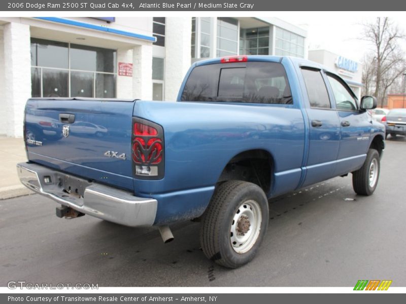 Atlantic Blue Pearl / Medium Slate Gray 2006 Dodge Ram 2500 ST Quad Cab 4x4